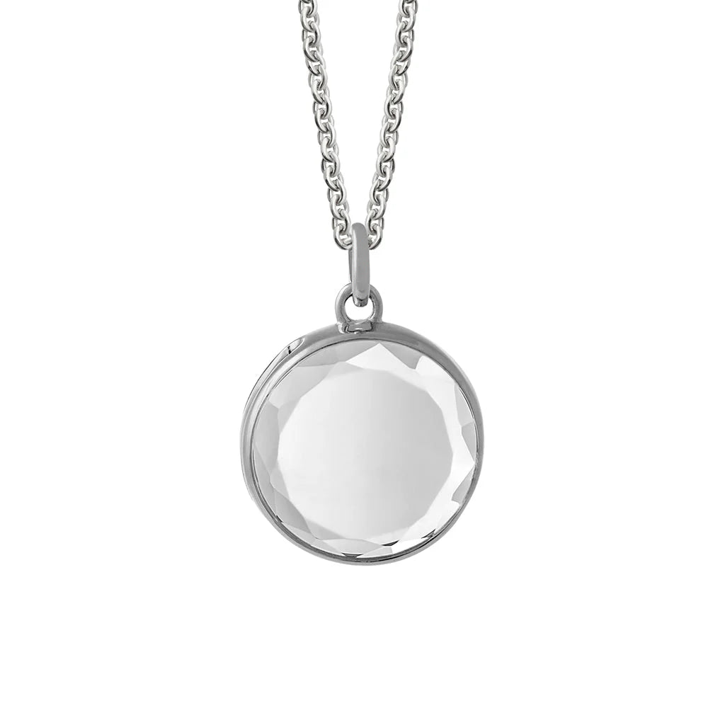 MEDIUM FACETED LOCKET