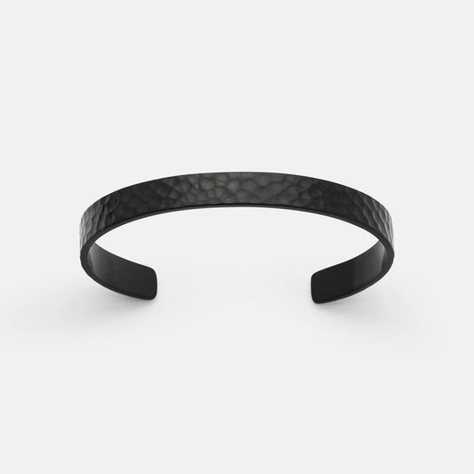 MIDNIGHT MEN'S BLACK STEEL CUFF