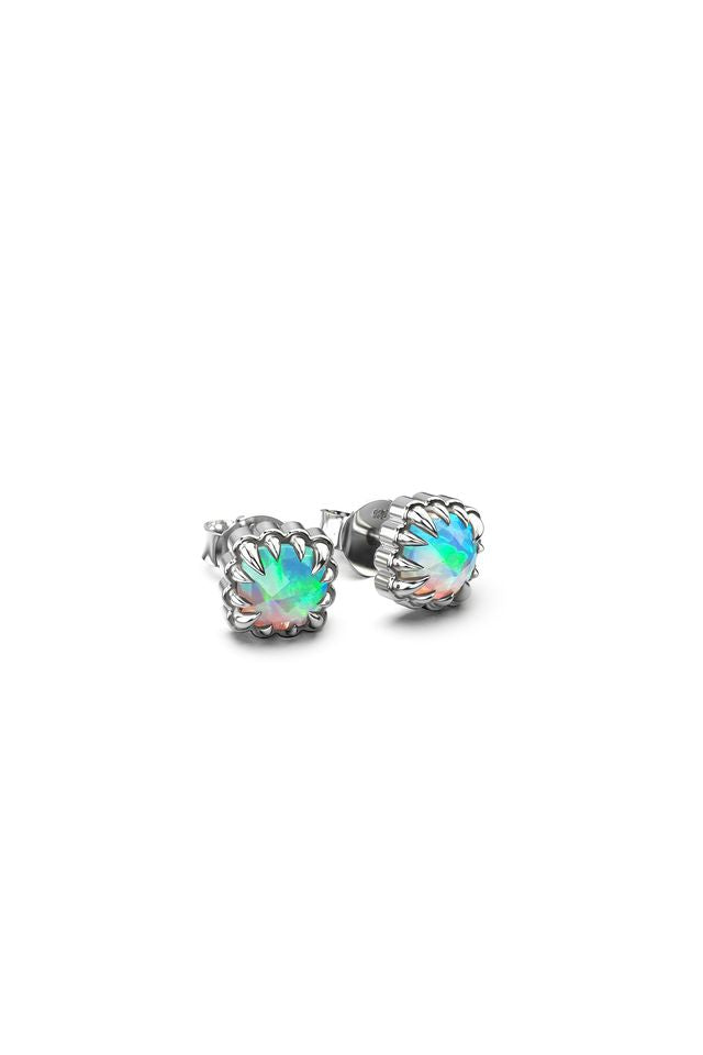 MINI CLAW STUDS OPAL