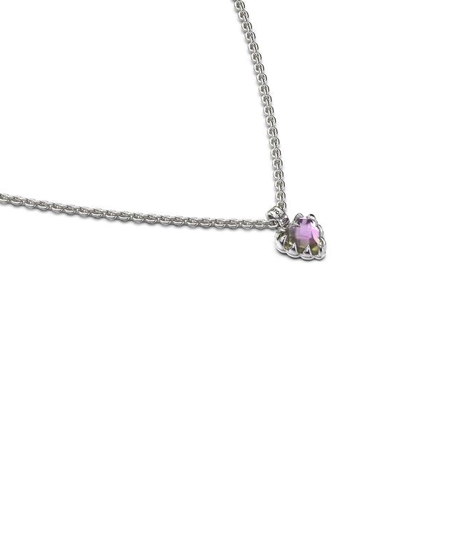 MINI LOVE CLAW NECKLACE MYSTIC QUARTZ