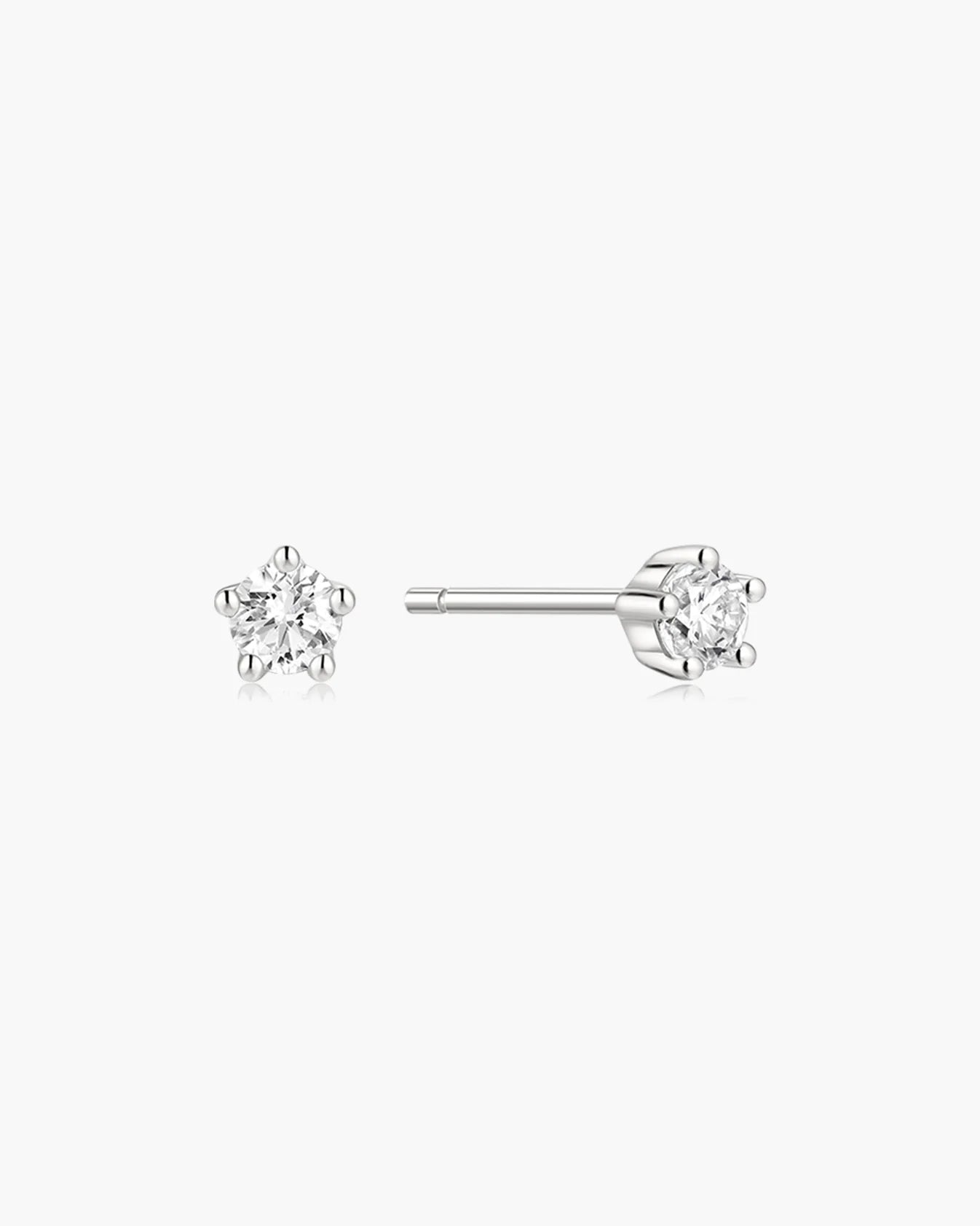 FAIRY MINI PRONG STUD EARRINGS
