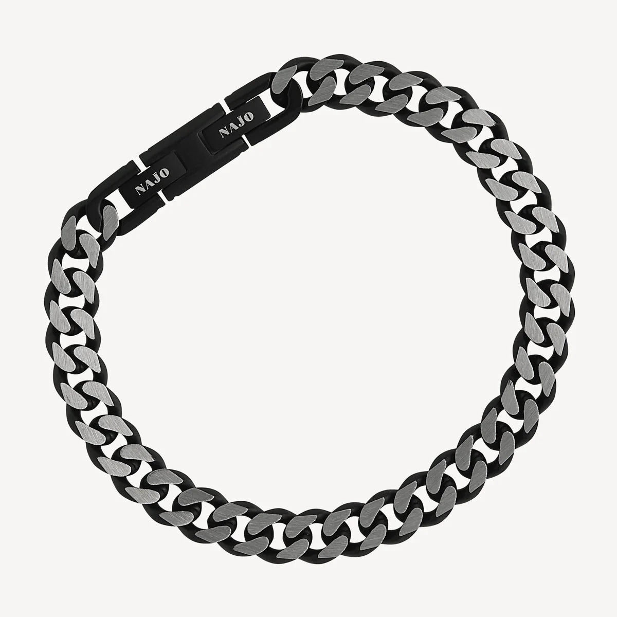 NERO MEN'S CURB CHAIN BRACELET