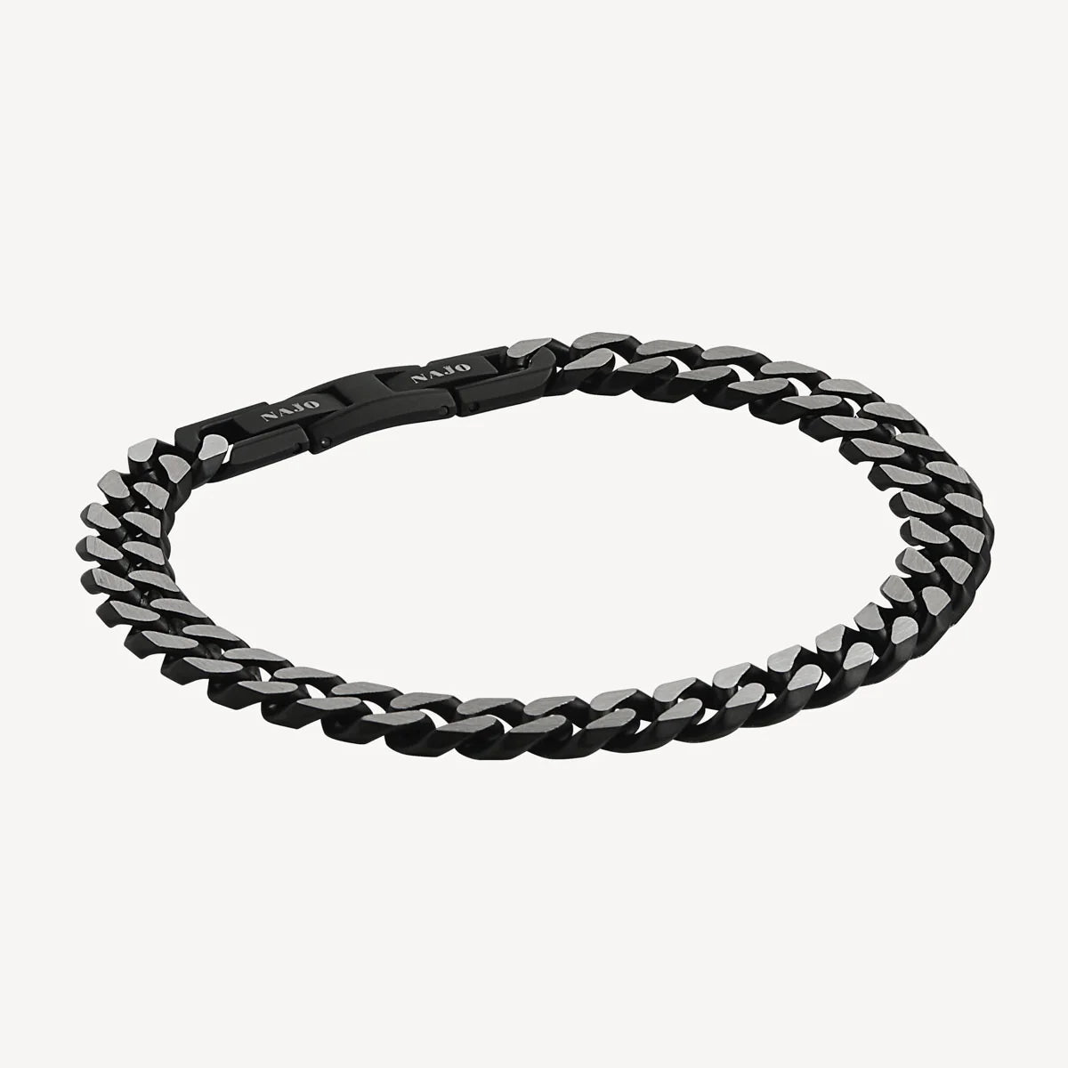 NERO MEN'S CURB CHAIN BRACELET
