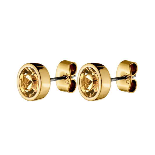 NOBLES SHINY GOLD GOLDEN EARRINGS
