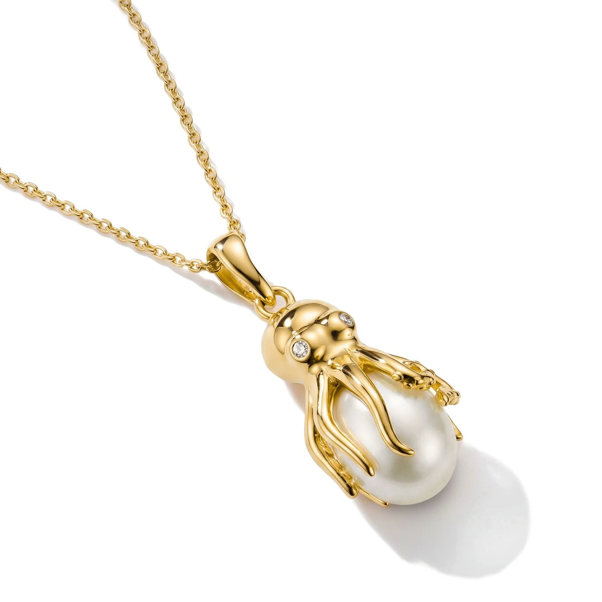 FLUID ALLOY OCTOPUS PEARL PENDANT
