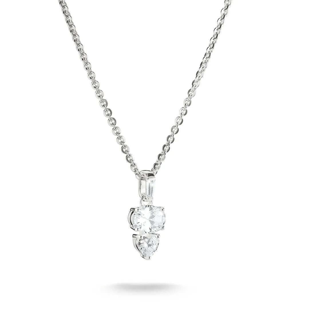 BOLD OVAL HEART NECKLACE