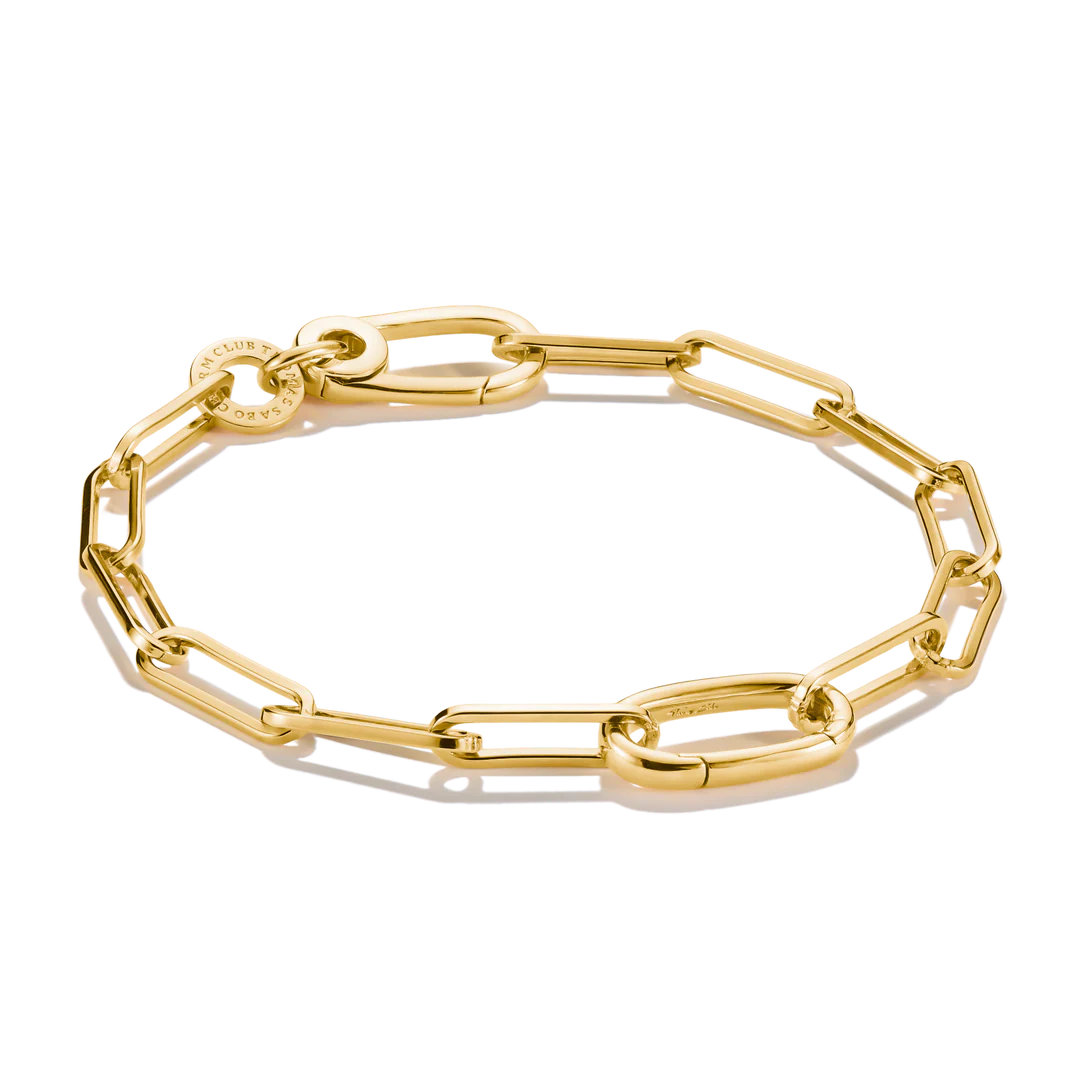CONNECT PAPERCLIP CHARM BRACELET