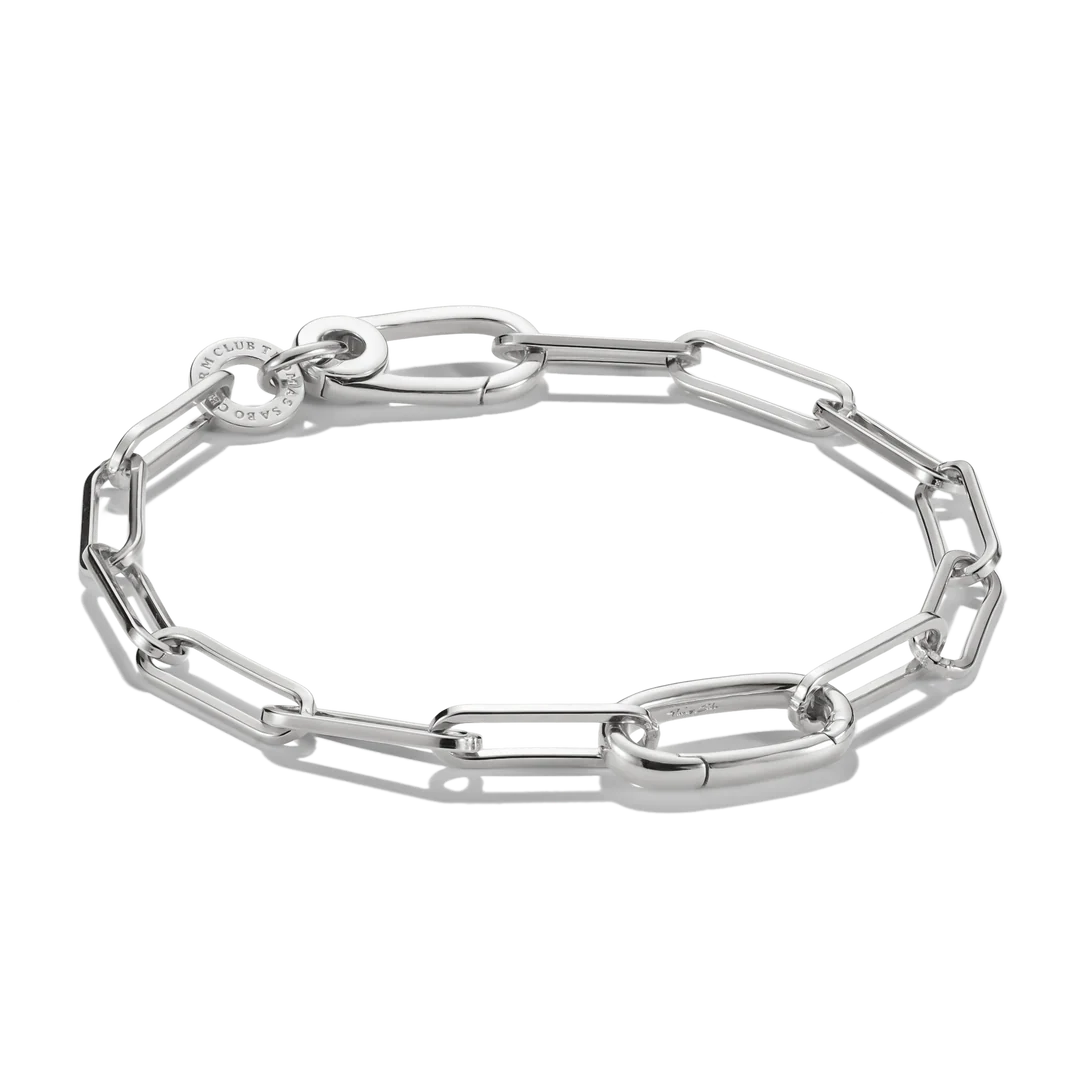 CONNECT PAPERCLIP CHARM BRACELET