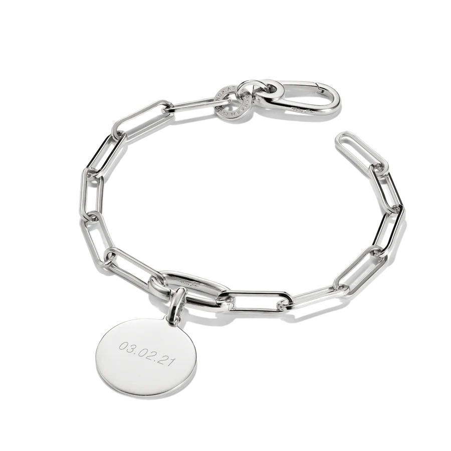 CONNECT PAPERCLIP CHARM BRACELET