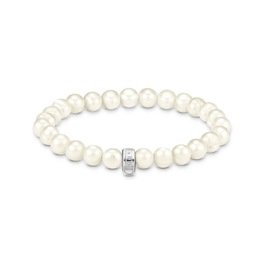 CHARM CLUB FRESHWATER PEARL BRACELET
