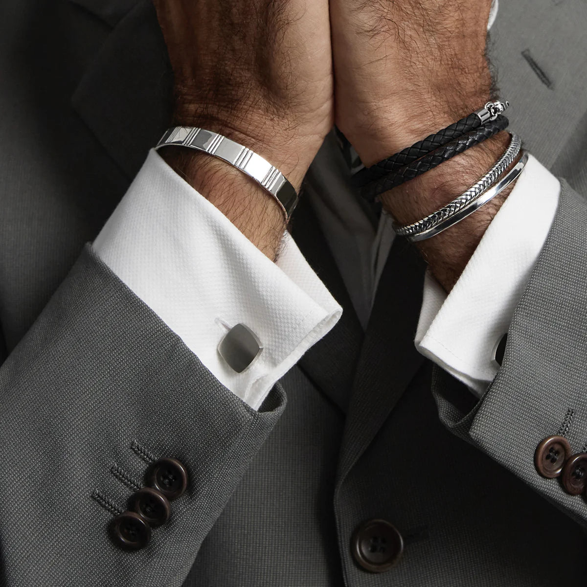 PEGASUS MENS SQUARE CUFFLINKS