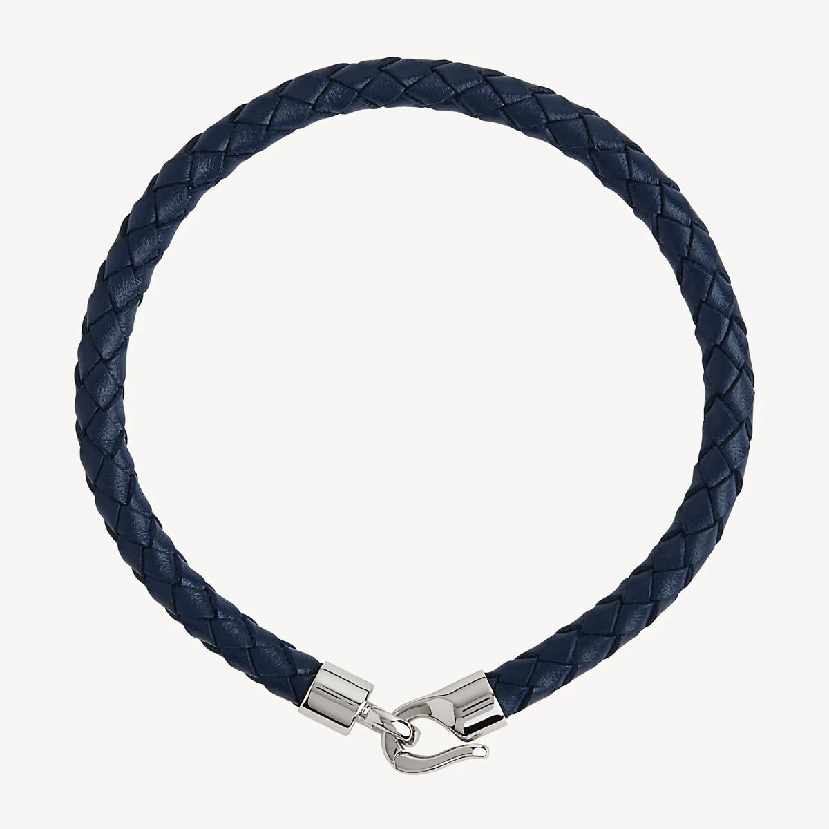MARINER MEN'S PLAITED LEATHER BRACELET