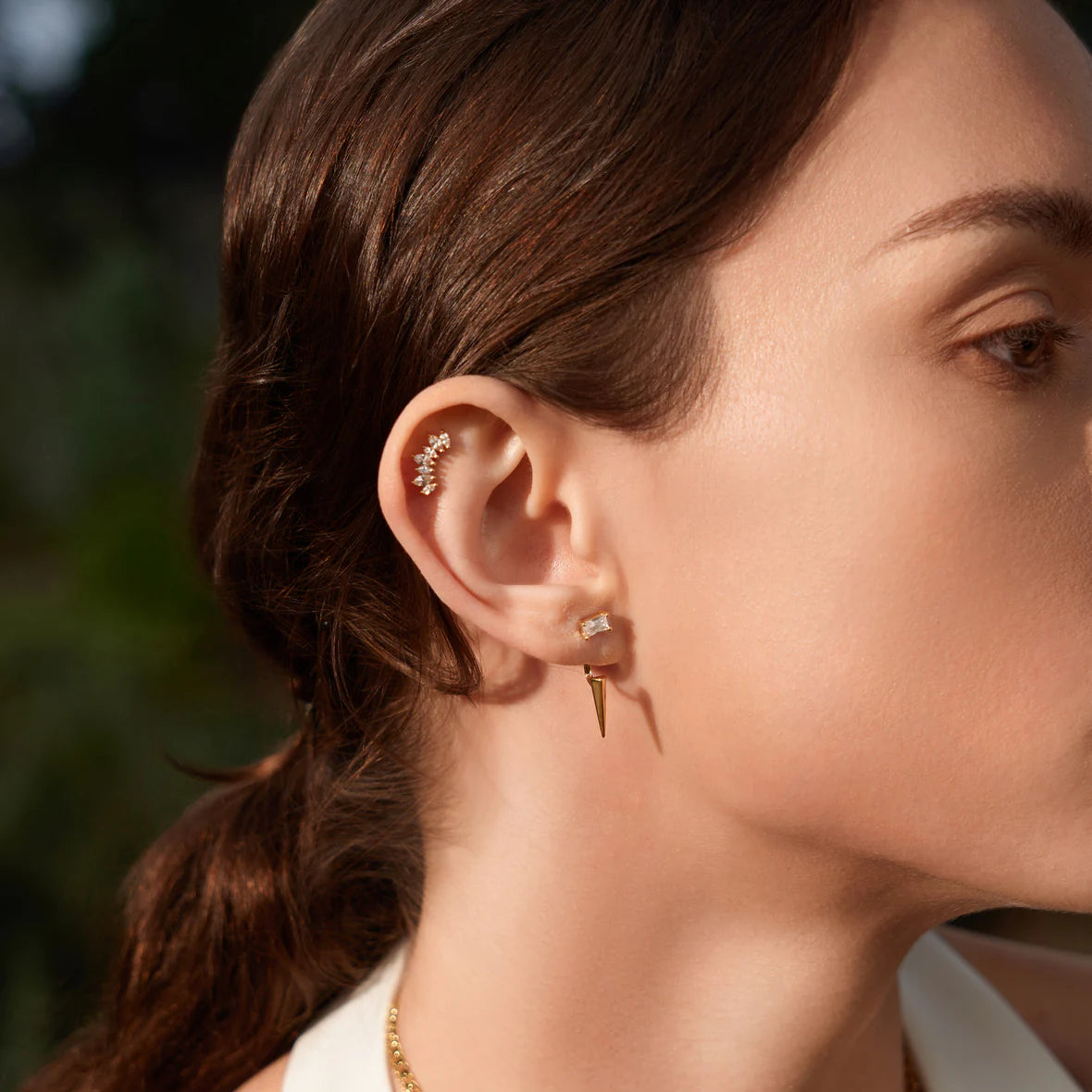 PUNK POINT STUD EAR JACKETS