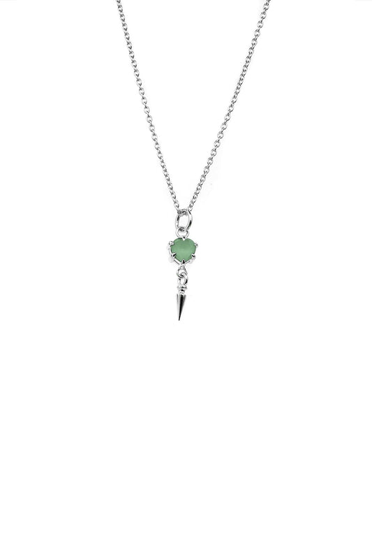 PRECIOUS PUNK SPIKE NECKLACE