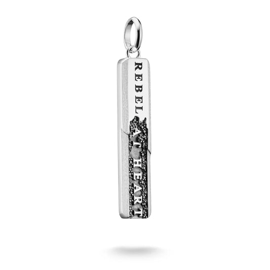 REBEL A HEART LETTERING PENDANT