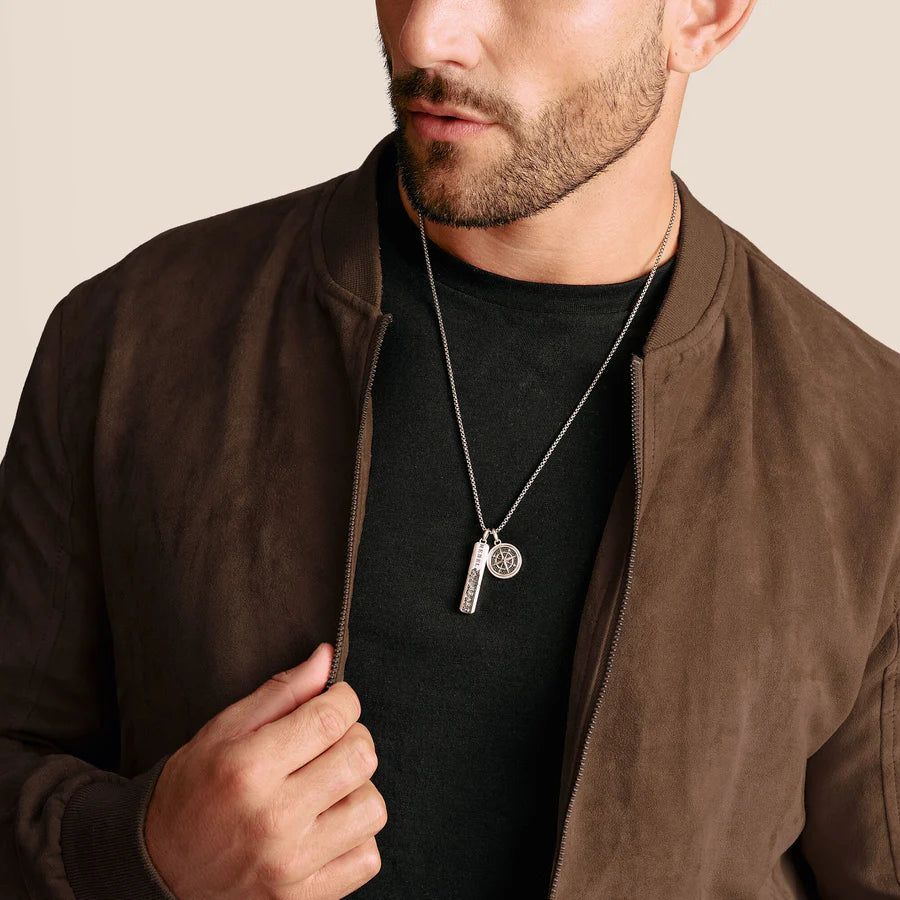 REBEL A HEART LETTERING PENDANT