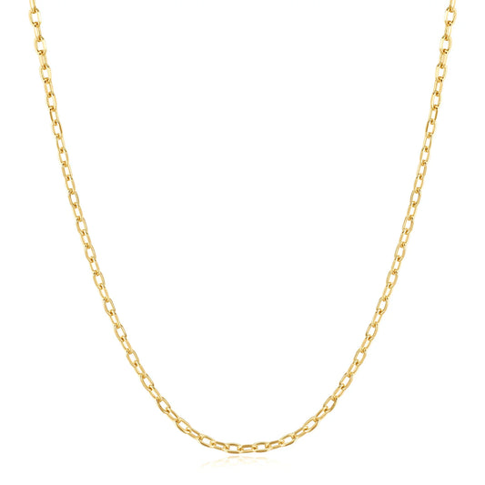 POP RECTANGLE LINK CHAIN NECKLACE