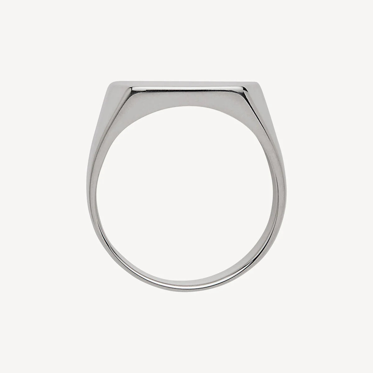 MOTO MEN'S RECTANGULAR SIGNET RING