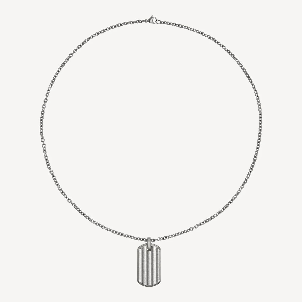 ROCCA MEN'S DOG TAG NECKLACE