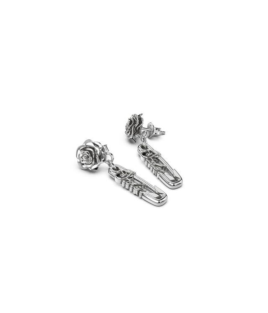 ROSE PIN EARRINGS