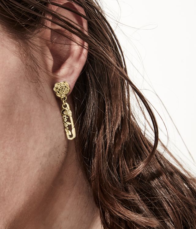 ROSE PIN EARRINGS