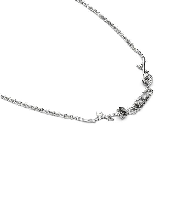 ROSE PIN NECKLACE