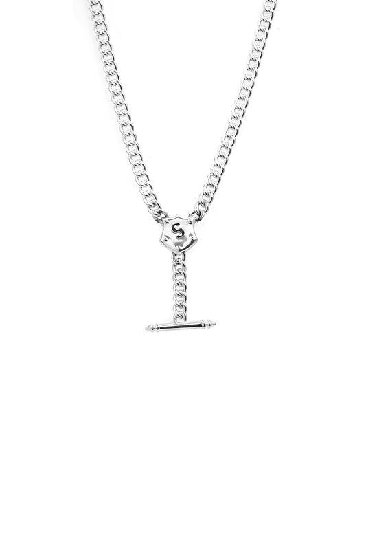 SHIELD FOB NECKLACE