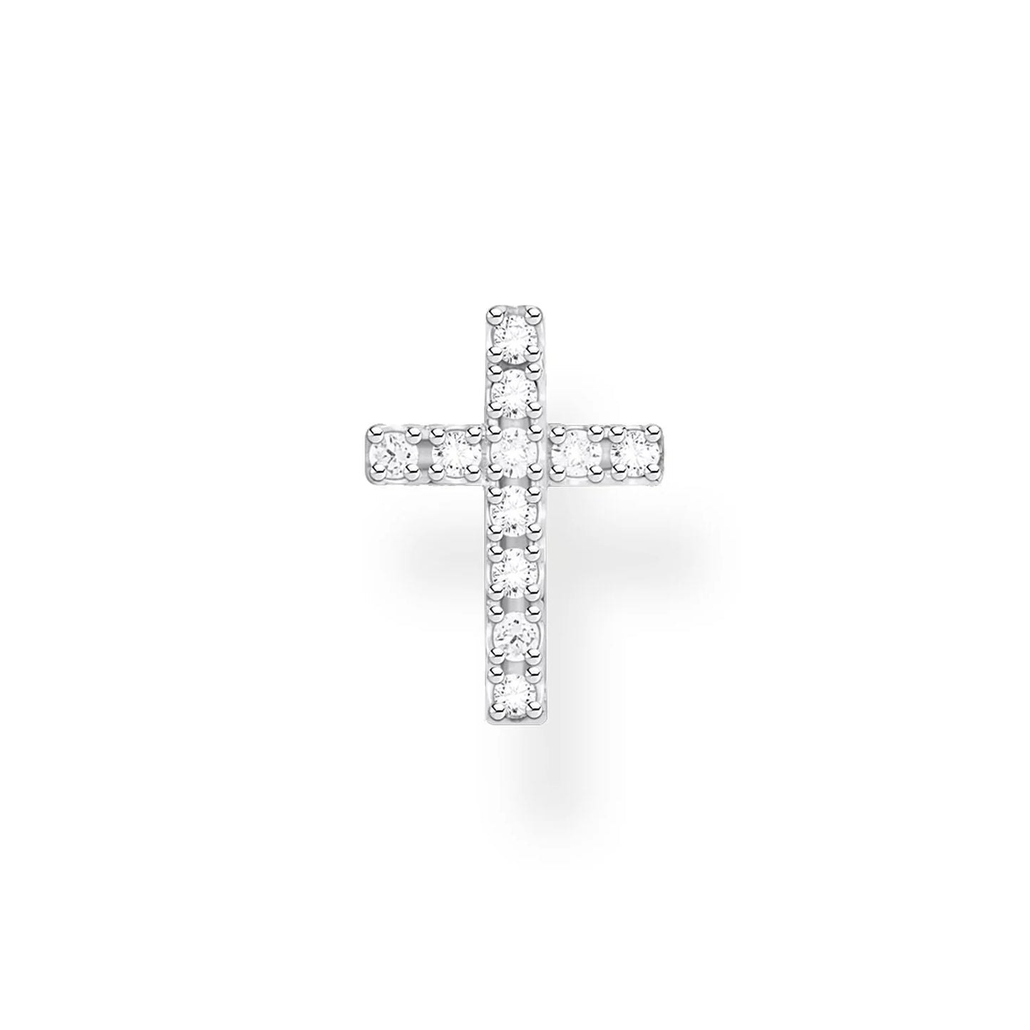 SINGLE EAR STUD CROSS