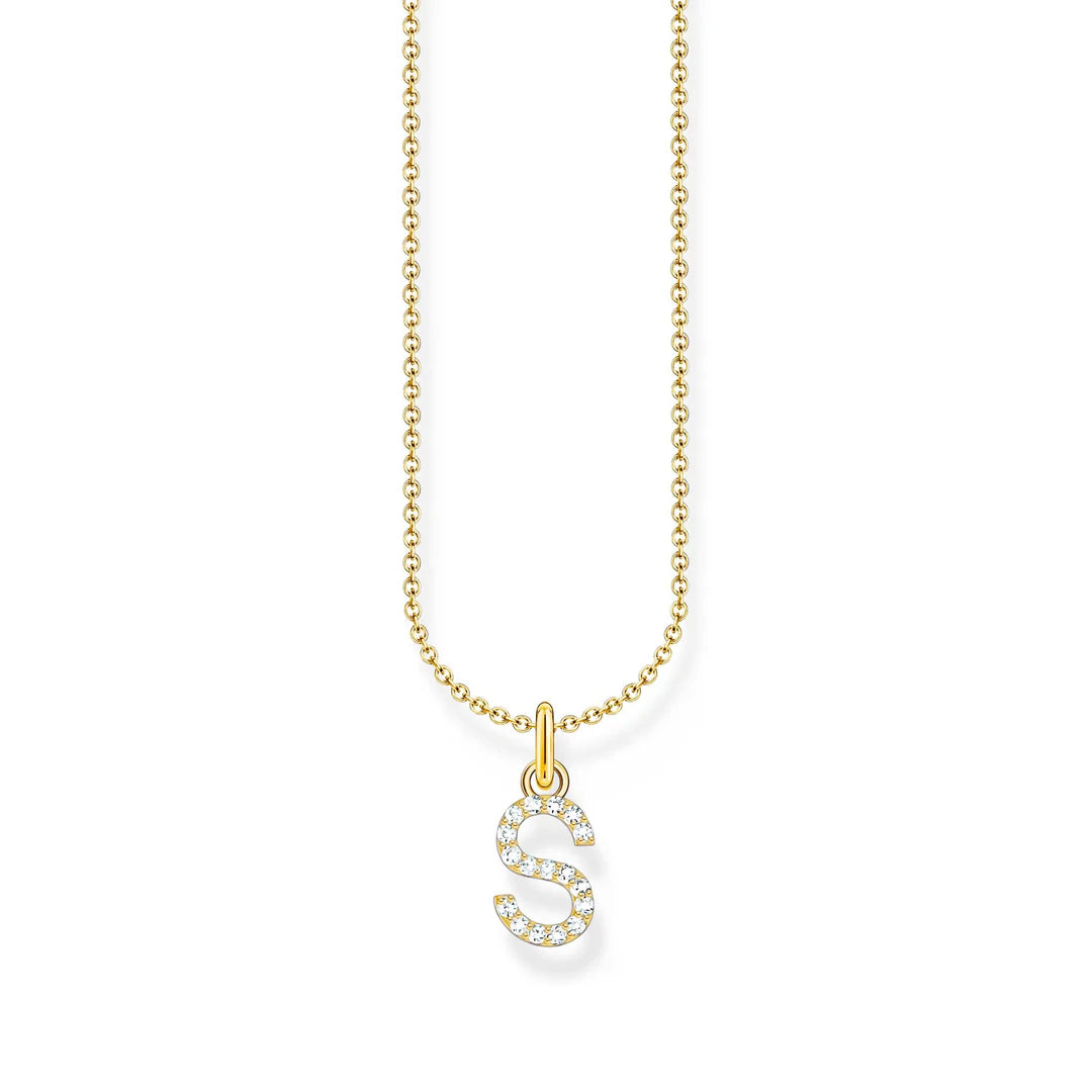 BASICS INITIAL 'S' NECKLACE