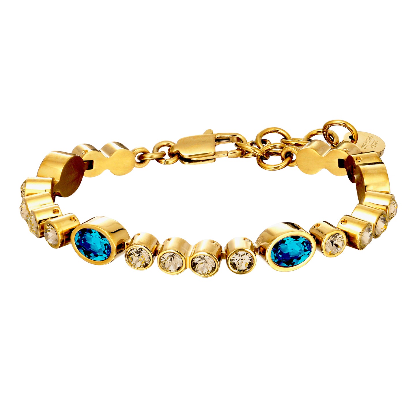 SOPHIA SHINY GOLD PETROL BRACELET