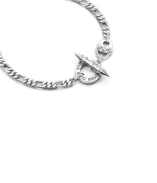 SPIKED FOB BRACELET
