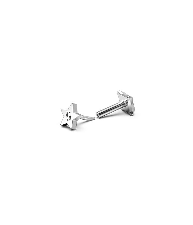 SINGLE STOLEN STAR FLATBACK EARRING