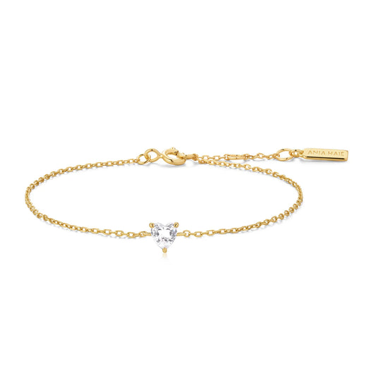 STAR SPARKLE HEART BRACELET