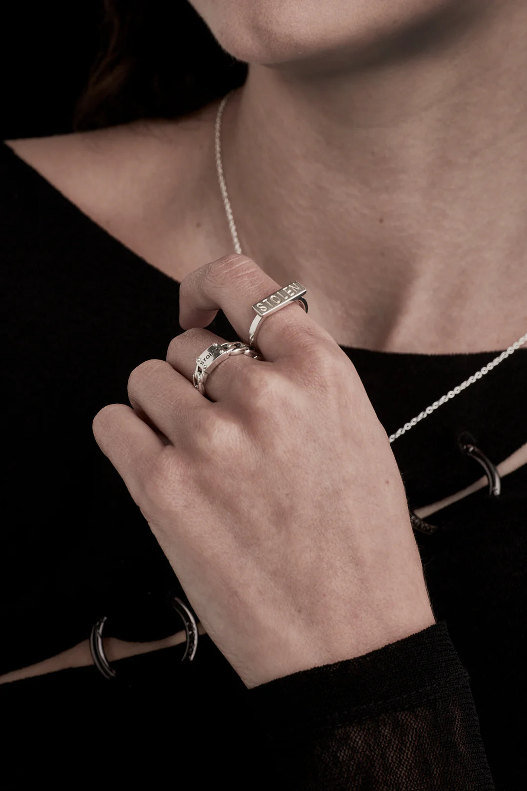 STOLEN BAR RING