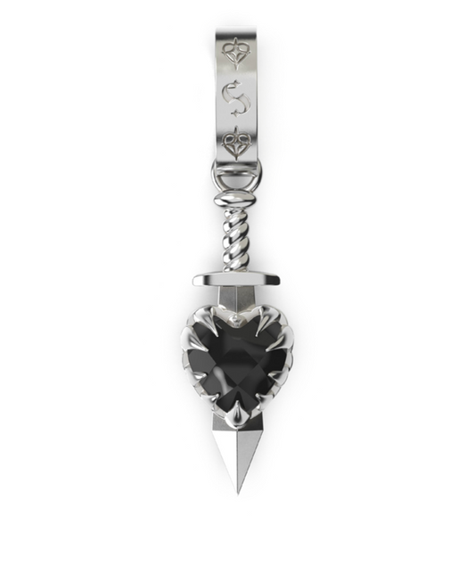 LOVE CLAW DAGGER CHARM