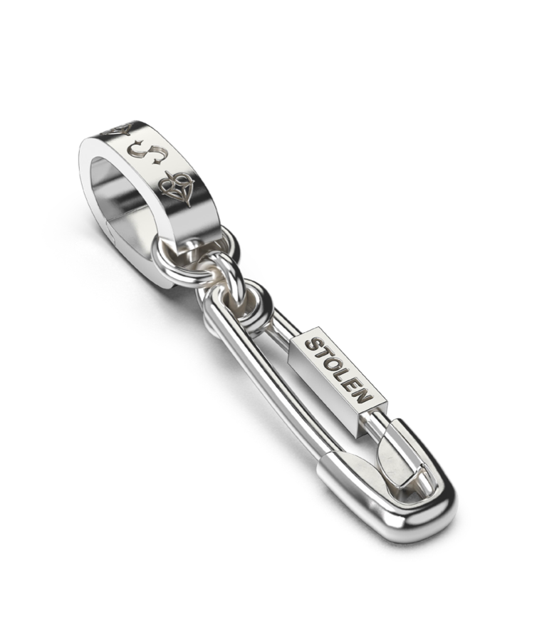 SAFETY PIN CHARM