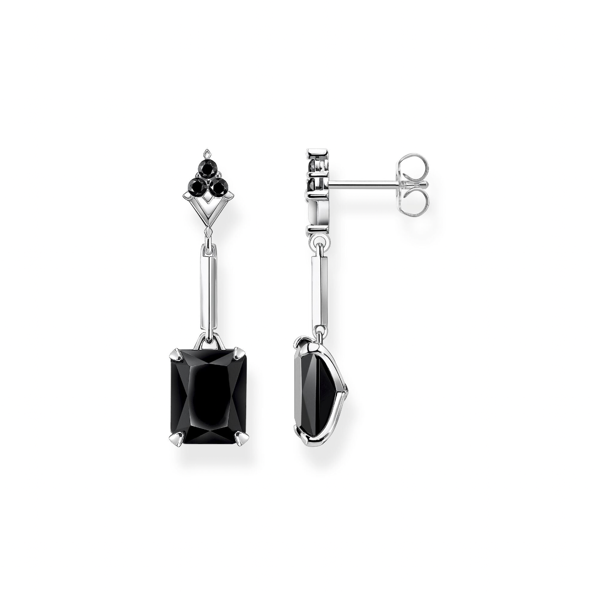 HERITAGE SPARKLING CZ DROP EARRINGS