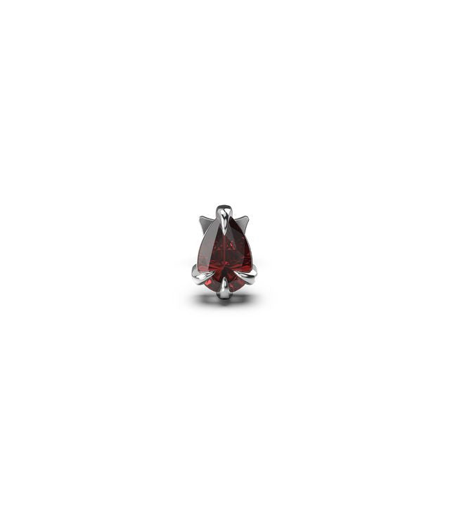 SINGLE TEARDROP TALON FLATBACK EARRINGS