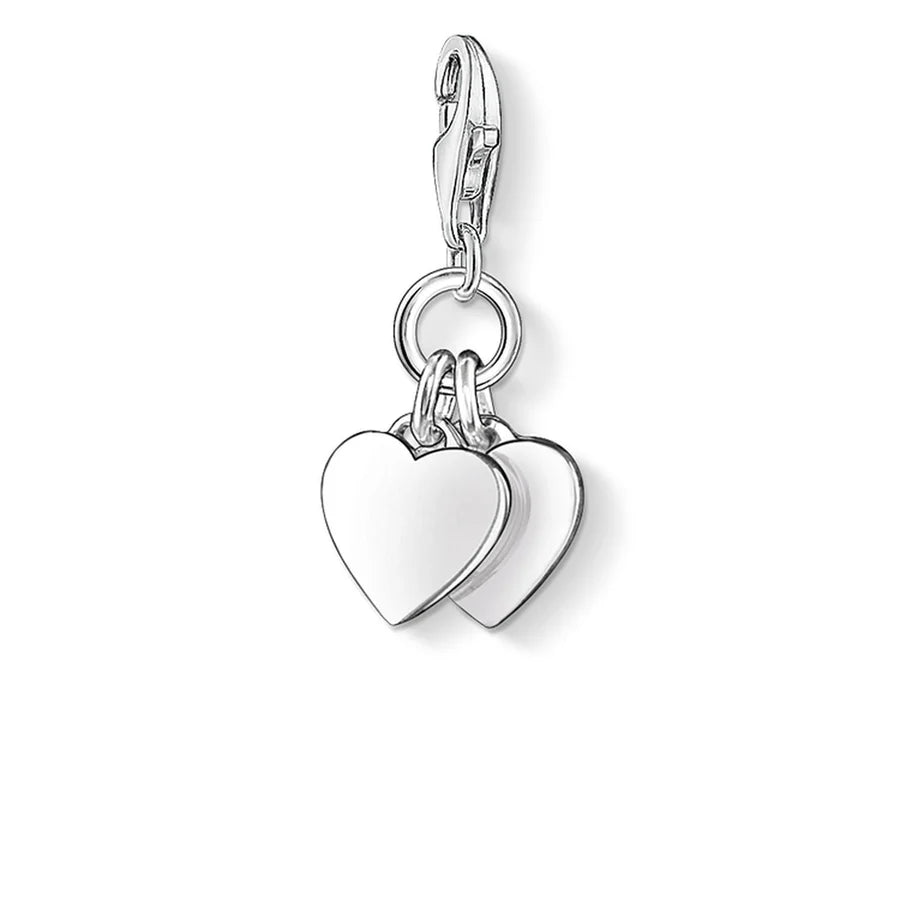CHARM CLUB TWO HEARTS