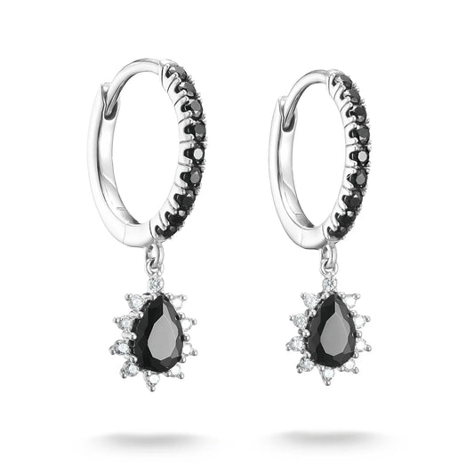 VINTAGE ROMANCE HOOP EARRINGS