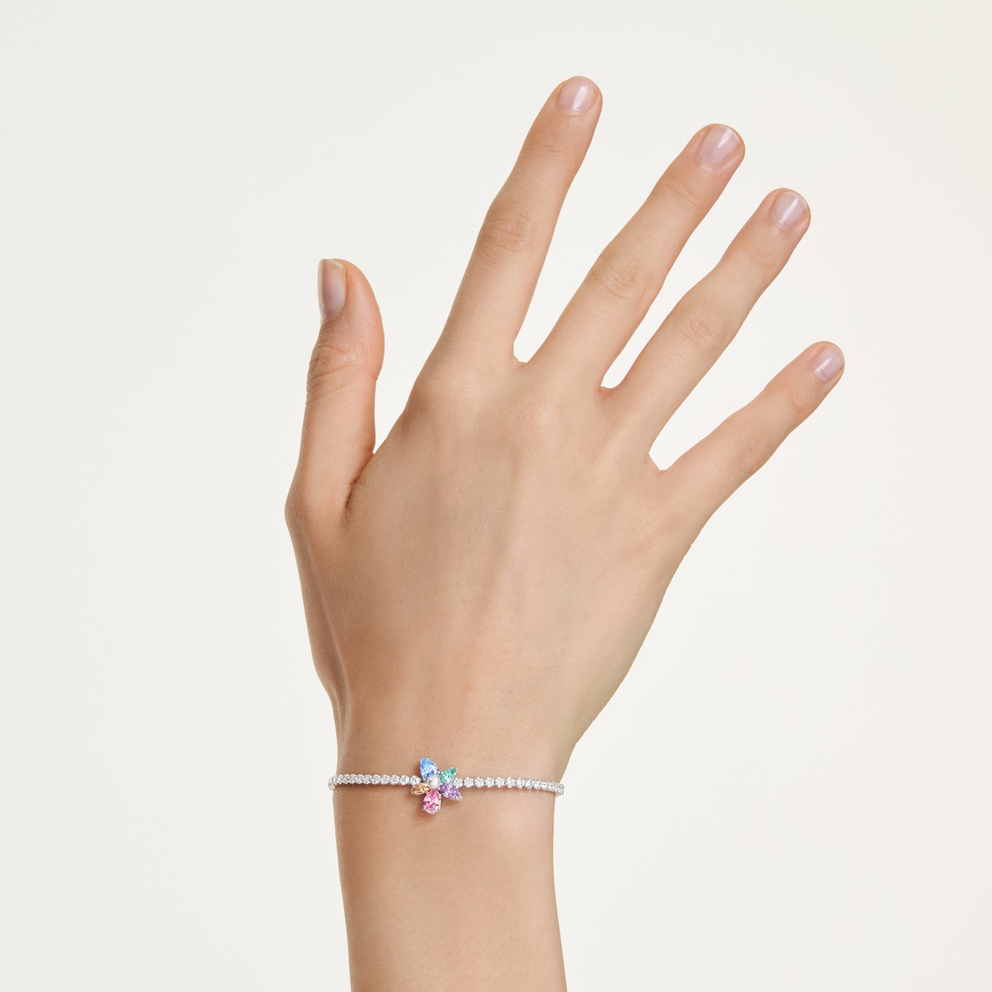 ARIANA GRANDE X BRACELET FLOWER - MULTICOLOURED, RHODIUM
