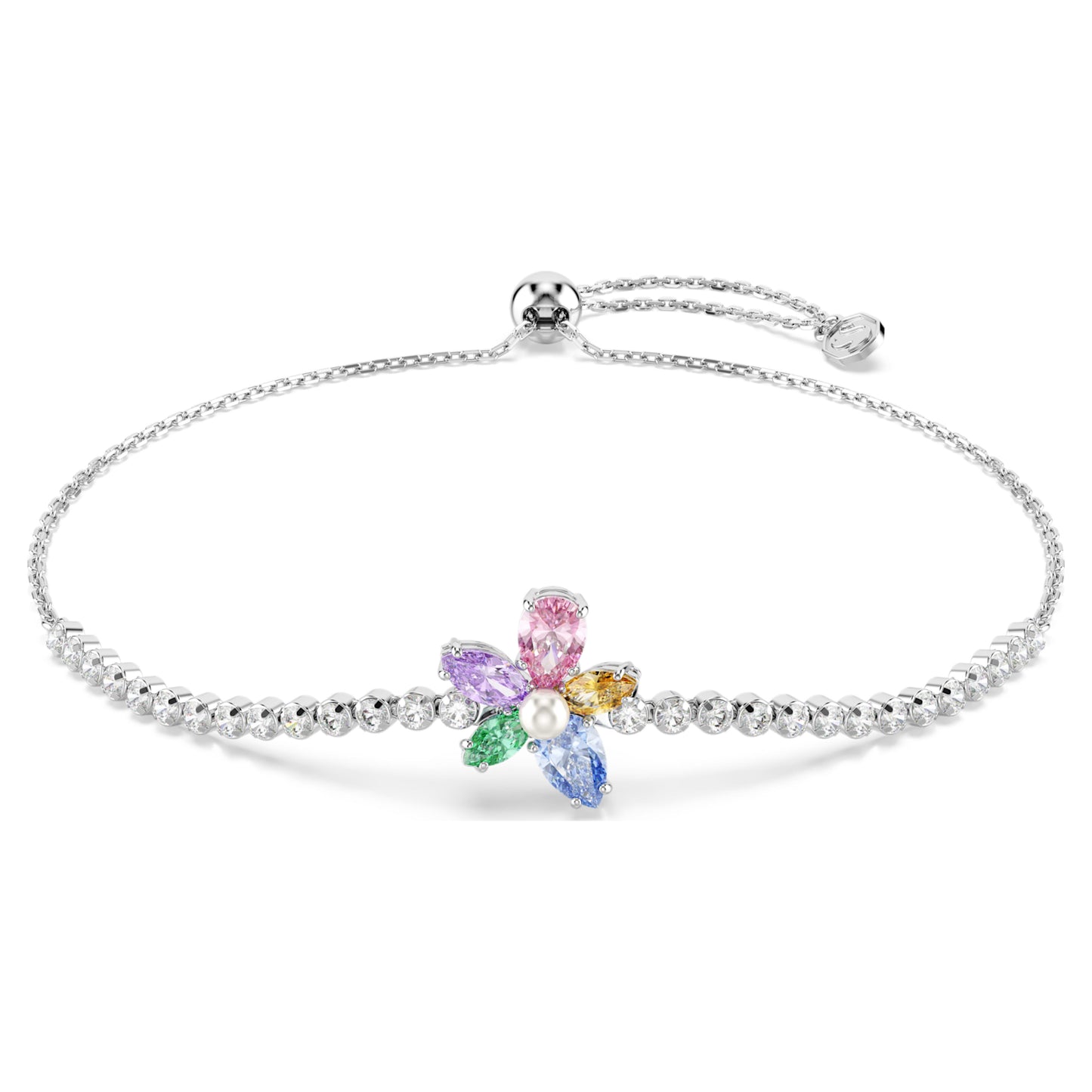 ARIANA GRANDE X BRACELET FLOWER - MULTICOLOURED, RHODIUM