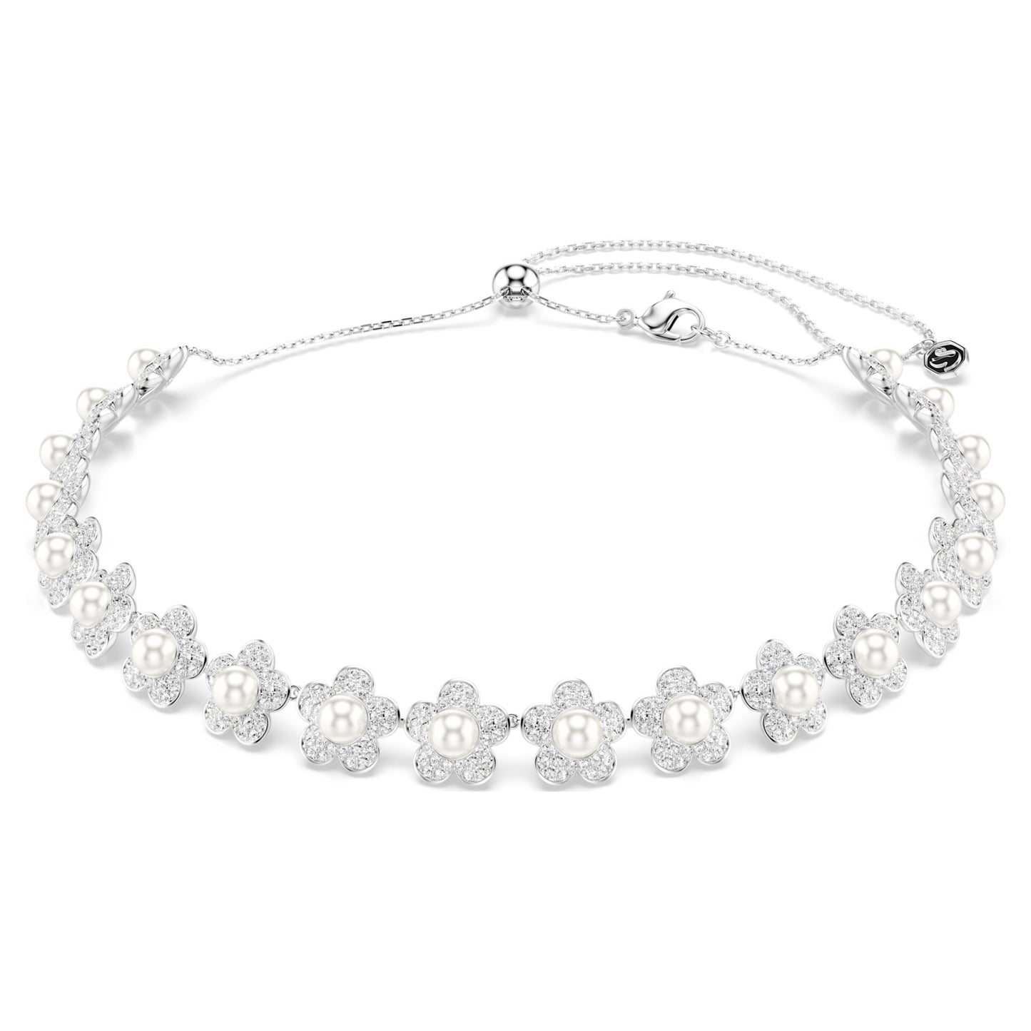 ARIANA GRANDE X CHOKER - WHITE, RHODIUM