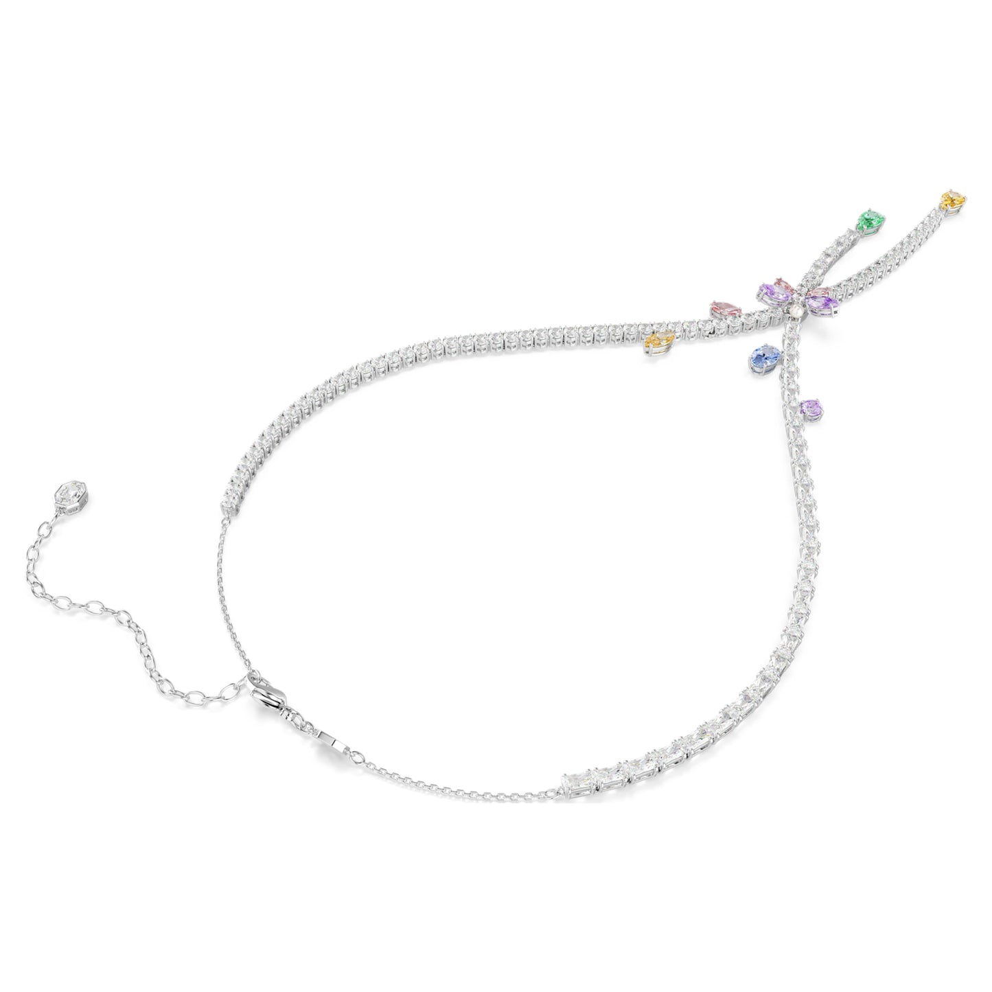 ARIANA GRANDE X NECKLACE DRAGONFLY - MULTICOLOURED, RHODIUM