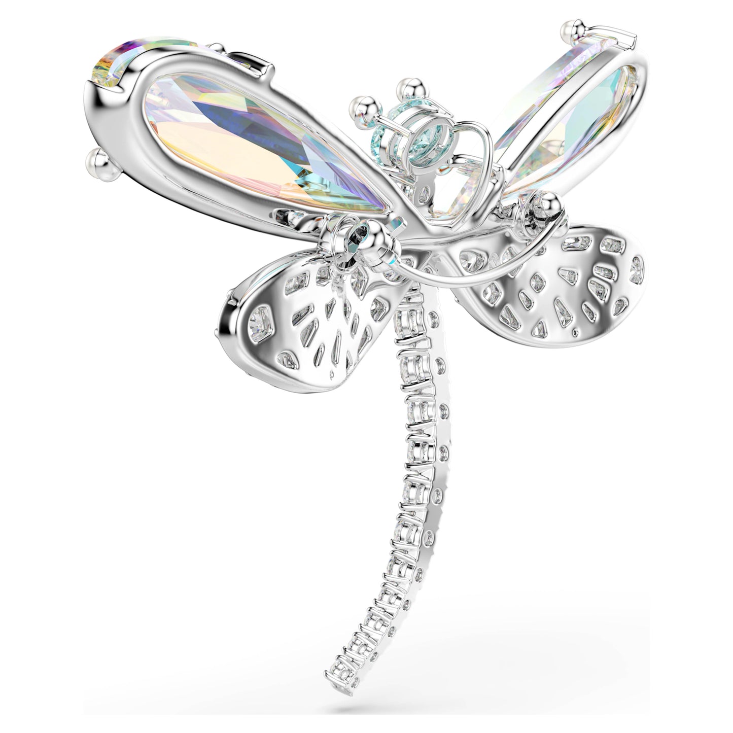 ARIANA GRANDE X PENDANT & BROACH DRAGONFLY - WHITE, RHODIUM
