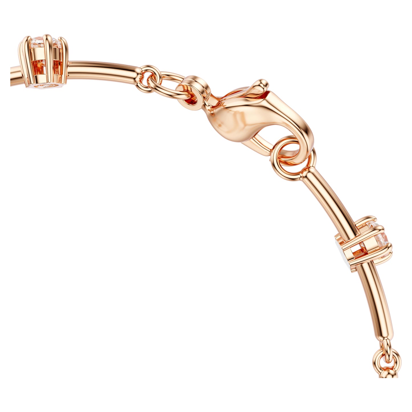 CONSTELLA BRACELET TENNIS - WHITE, ROSE-GOLD