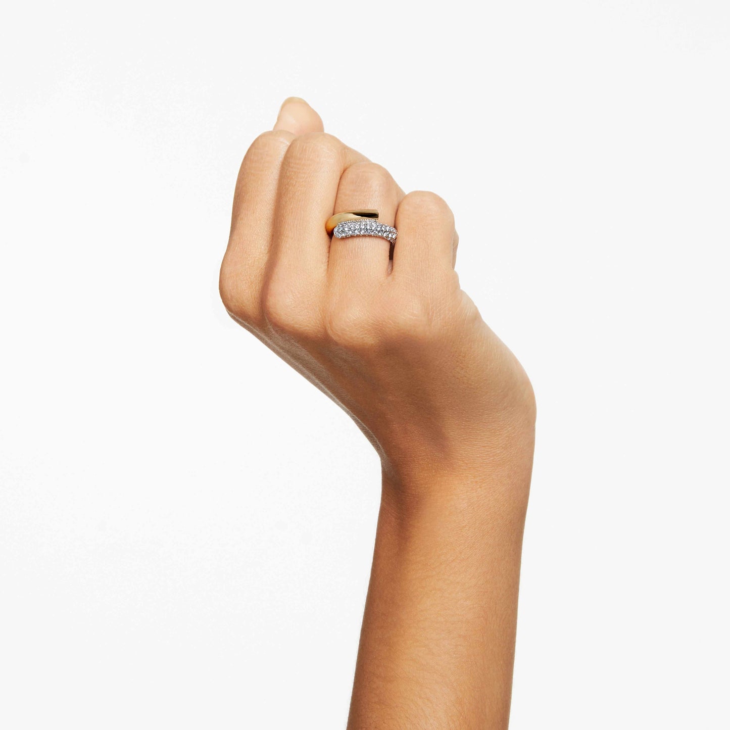 DEXTERA RING - WHITE, GOLD