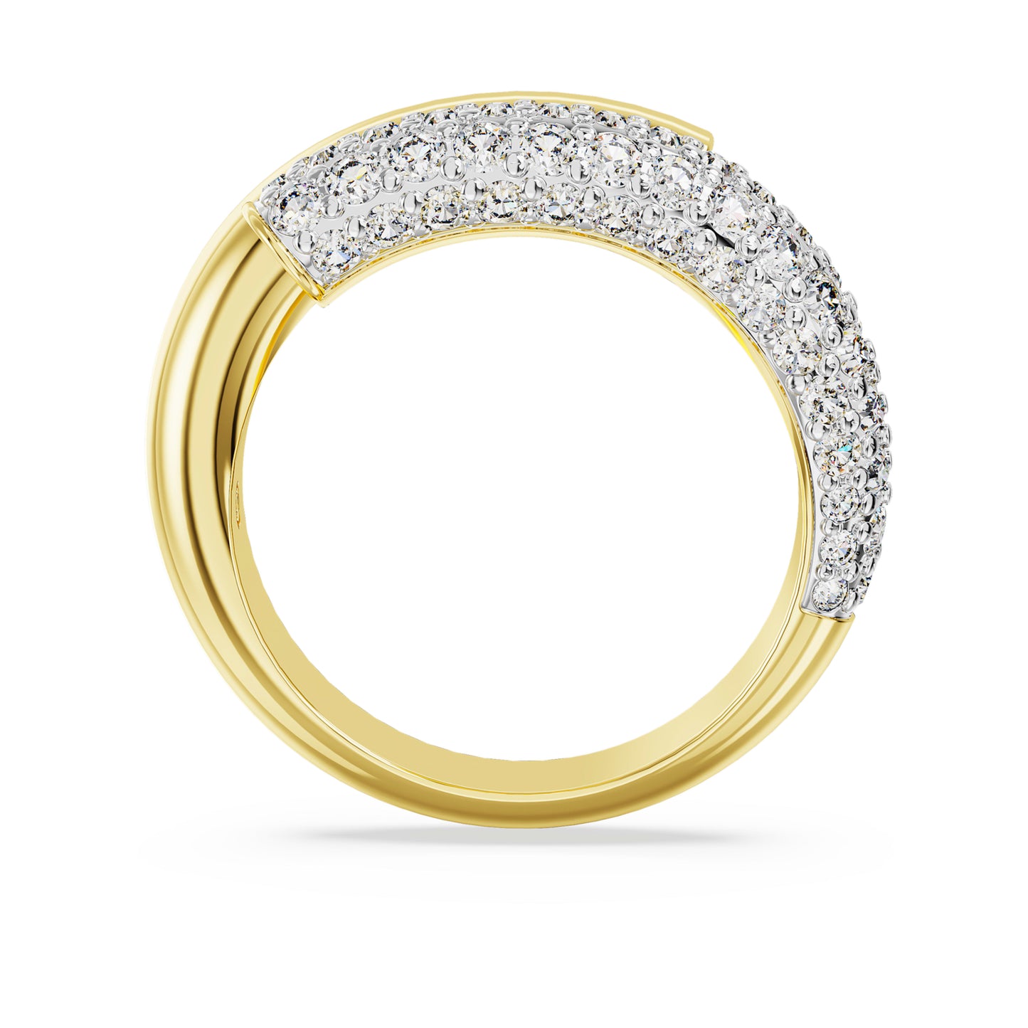 DEXTERA RING - WHITE, GOLD