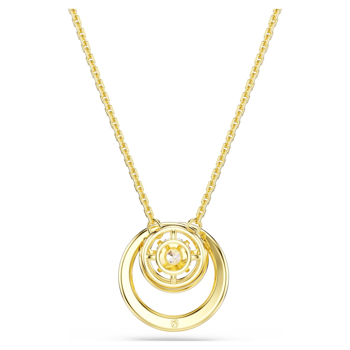 HYPERBOLA PENDANT - WHITE, GOLD