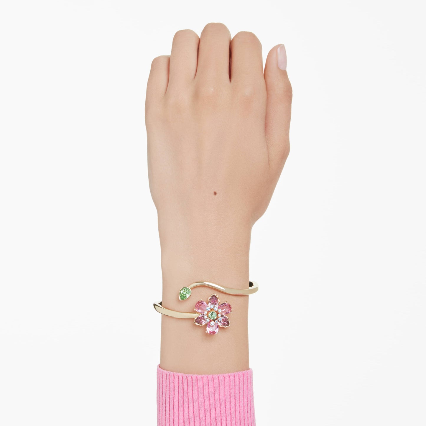IDYLLIA BANGLE FLOWER - MULTICOLOURED, GOLD